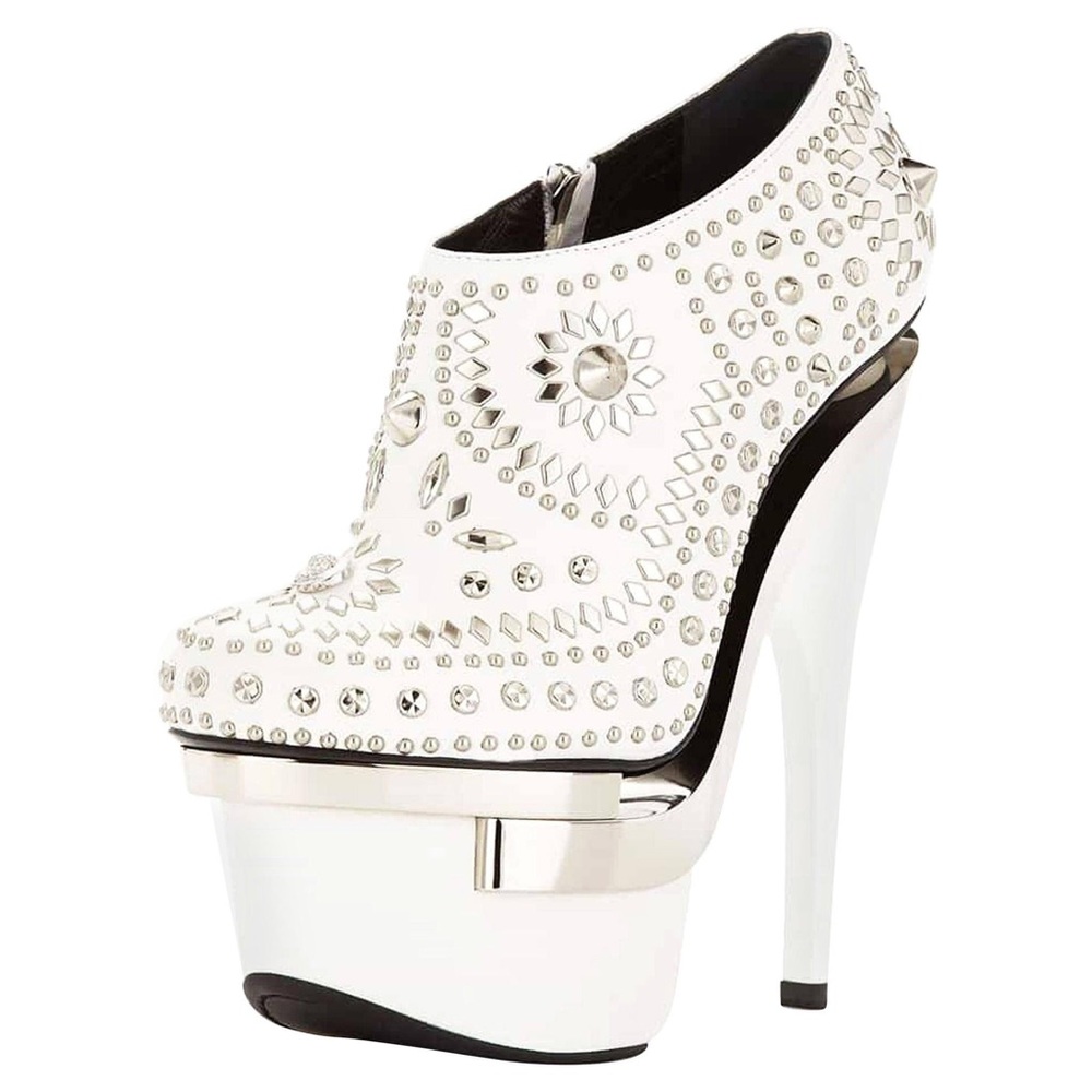 Versace Stud Heels 38.5-39